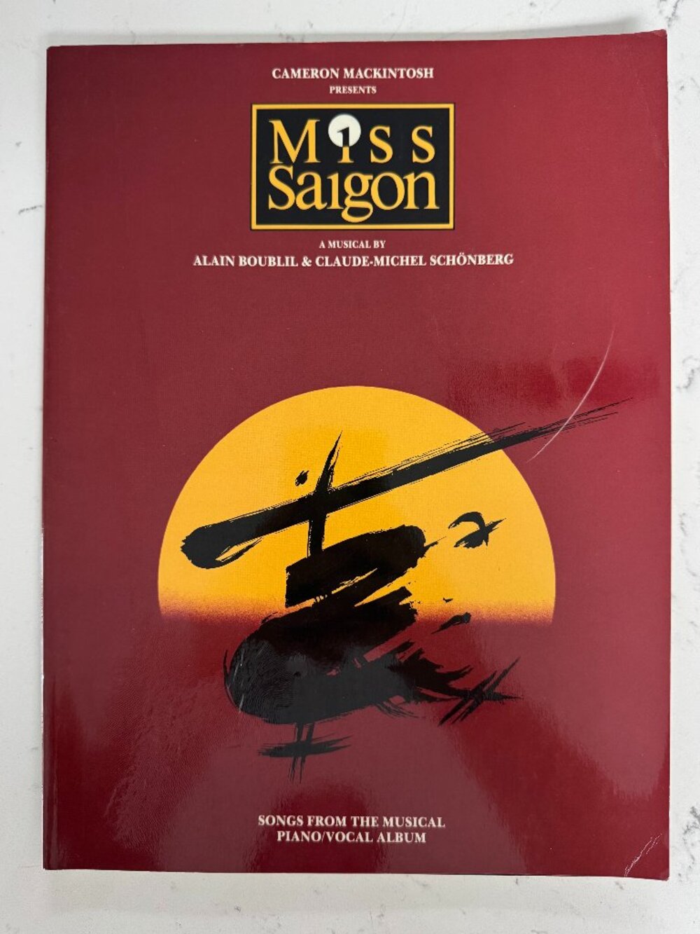Miss Saigon Piano/Vocal Sheet Music Songbook 1990 Broadway Musicals